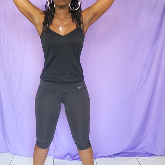 Nike Tight fit dri fit Stay Cool Womens Capri - Picture 2 of 6